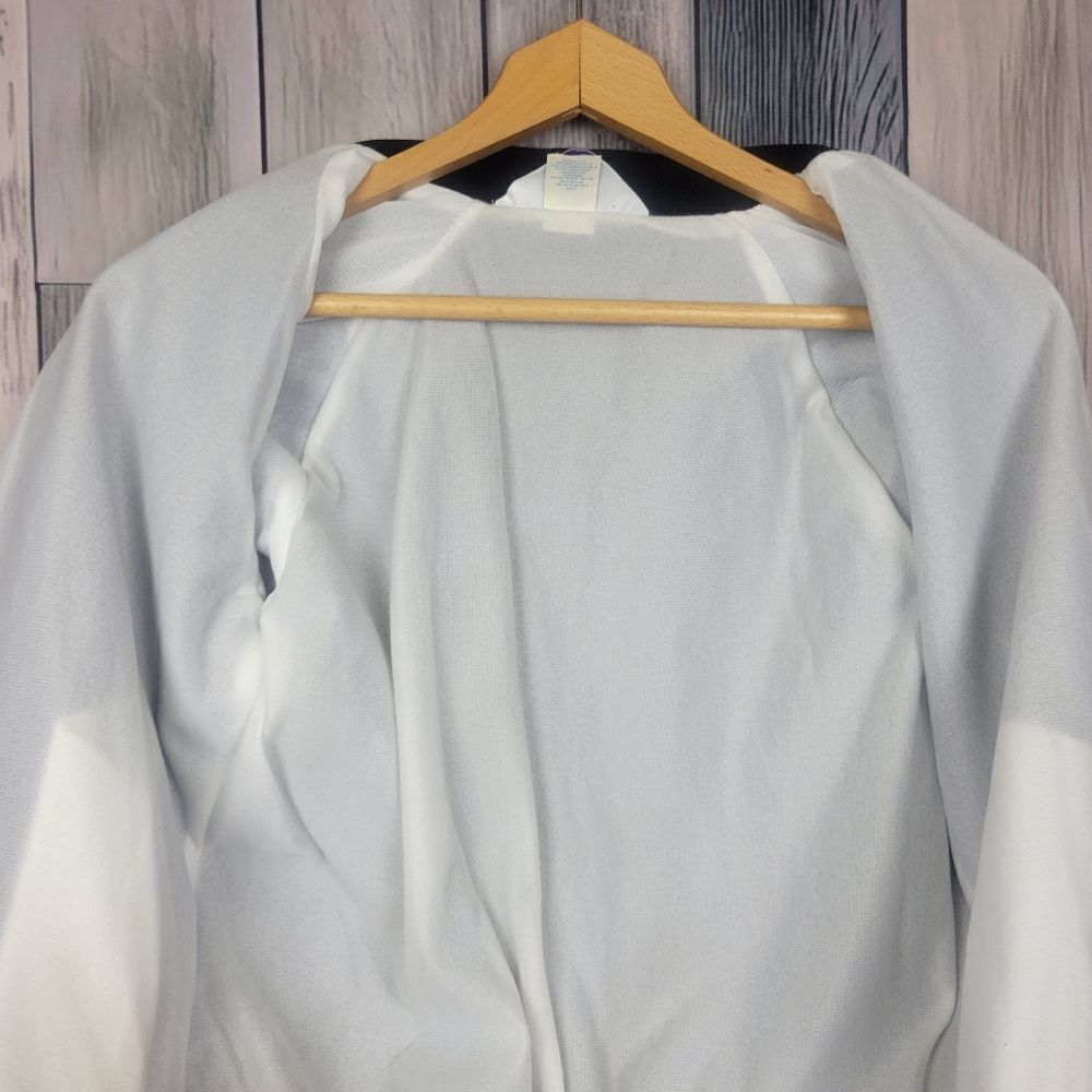 Vintage Black Satin Bomber Jacket "Birch" size Youth Large West Ark - Picture 5 of 8